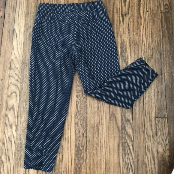 Ann Taylor dotted trousers in navy - Picture 6 of 6